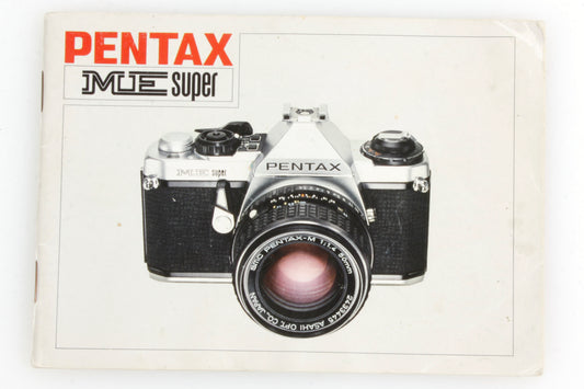 Pentax ME Super Camera Manual Original