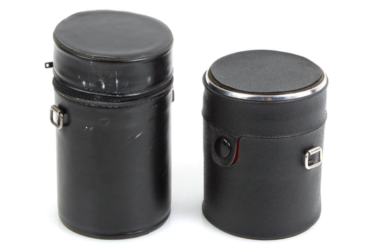 Hard Lens Cases (2) for Wide or 50mm & 135