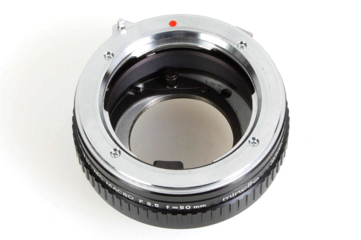 Minolta 50mm F3.5 Macro Film Lens 1:1 Converter