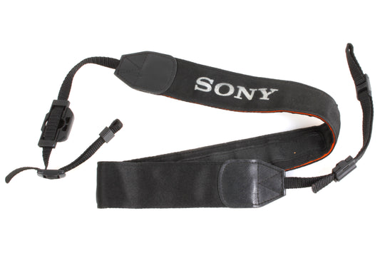 Sony A100 Original Strap Black & Orange