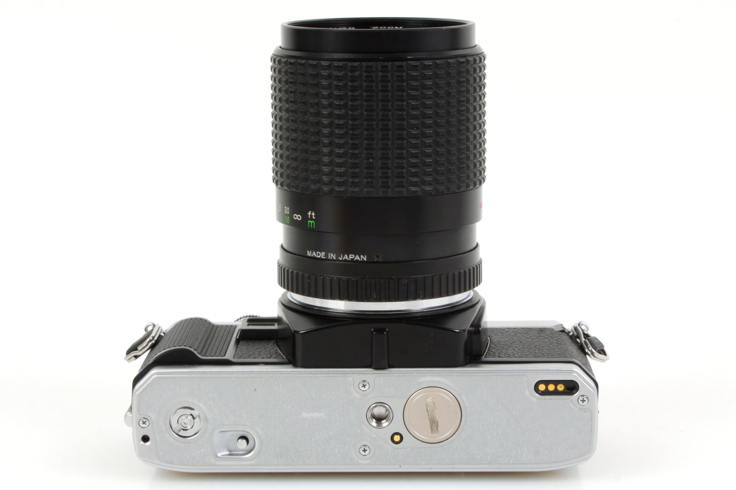 Minolta X-370 Film Camera w/ Wide Angle to Portrait Lens + Film