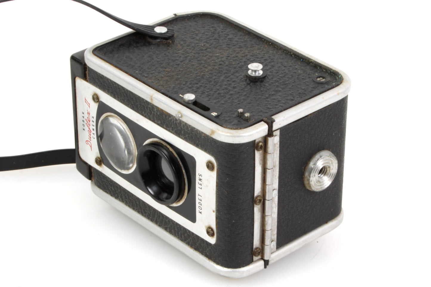 Vintage Kodak Camera with Flash for Display
