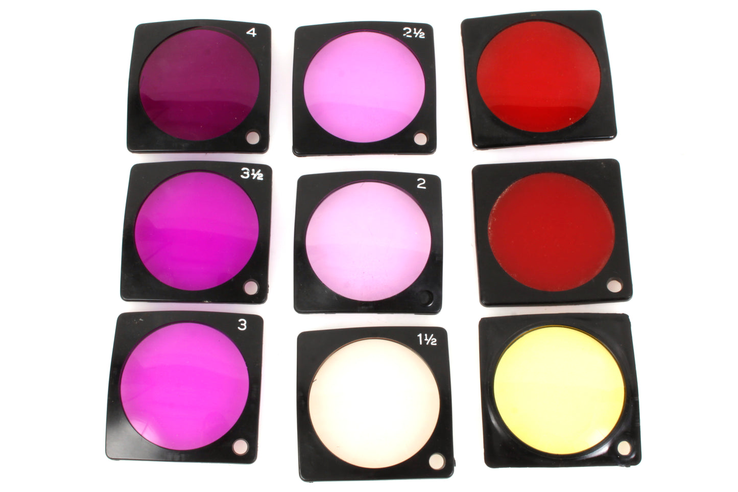 Beseler Darkroom Enlarger Polycontrast Filter Set in Box