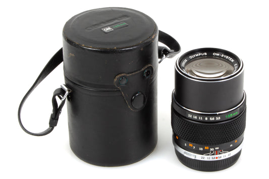 Olympus Film Portrait Lens w Case OM1/2/3/4/10/PC