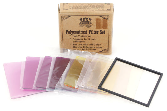 Fournier Polycontrast Filter Set Enlarger 3 Inch