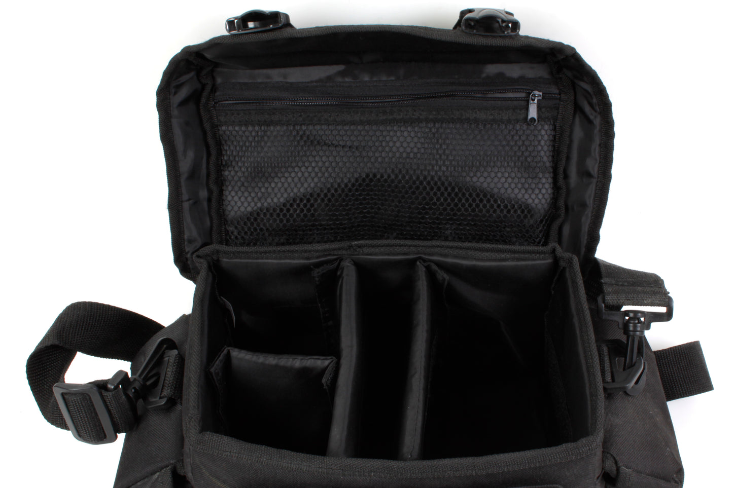 Vivitar Large Black Camera Bag with Many Dividers