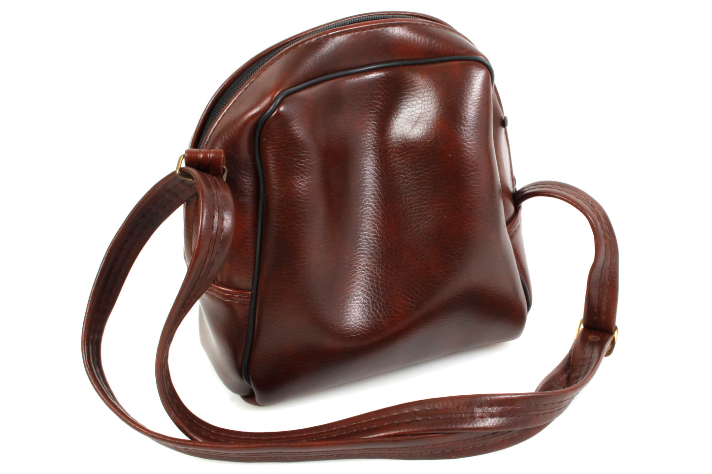 Kodak Camera Bag Brown Vinyl 1990s
