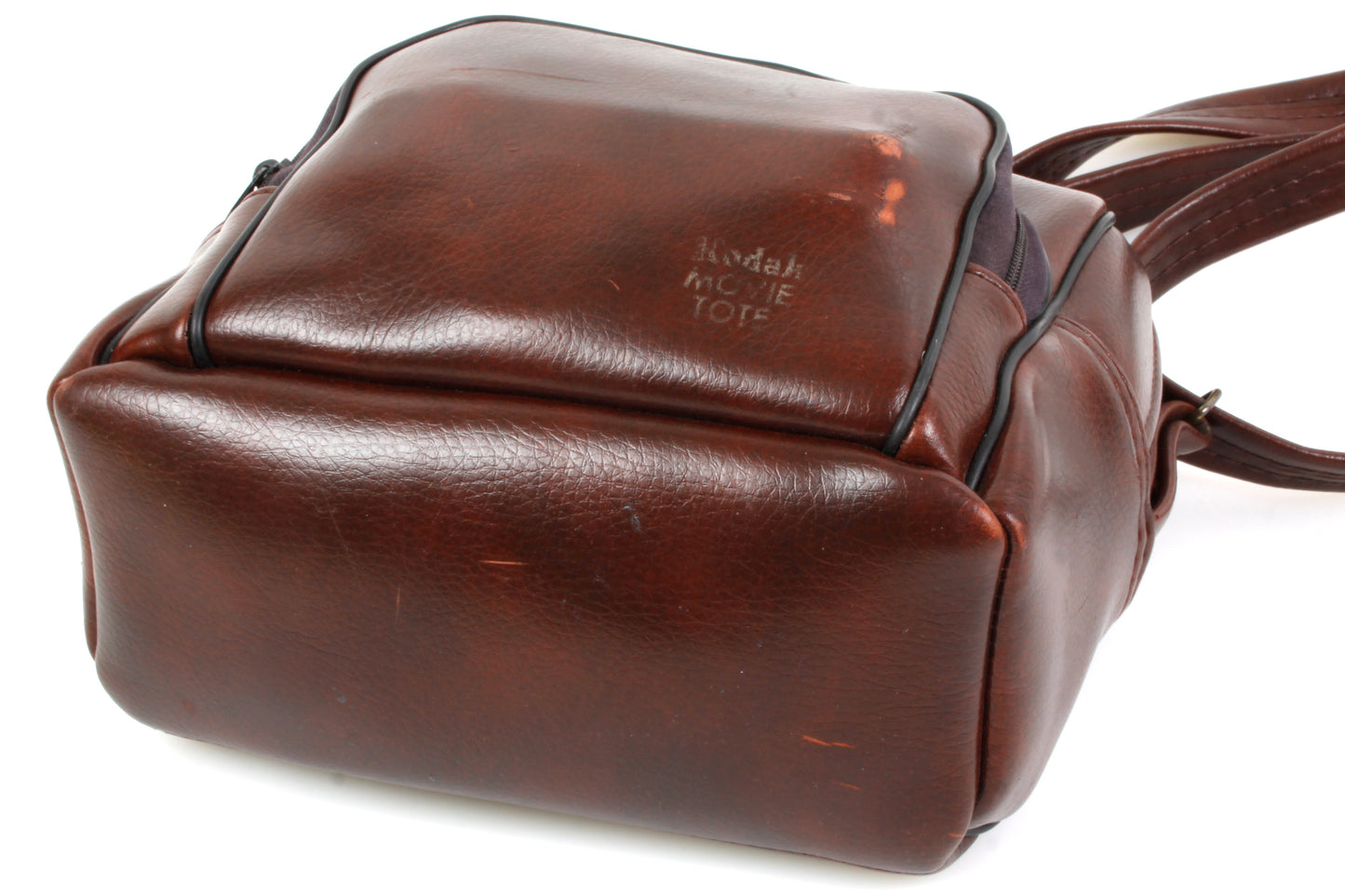 Kodak Camera Bag Brown Vinyl 1990s