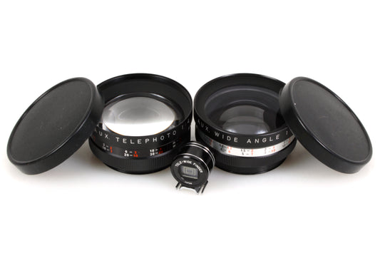 Yashica Electro 35 Lens Wide & Telephoto w/ Viewfinder