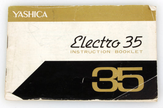 Yashica Electro 35 Instructions Original