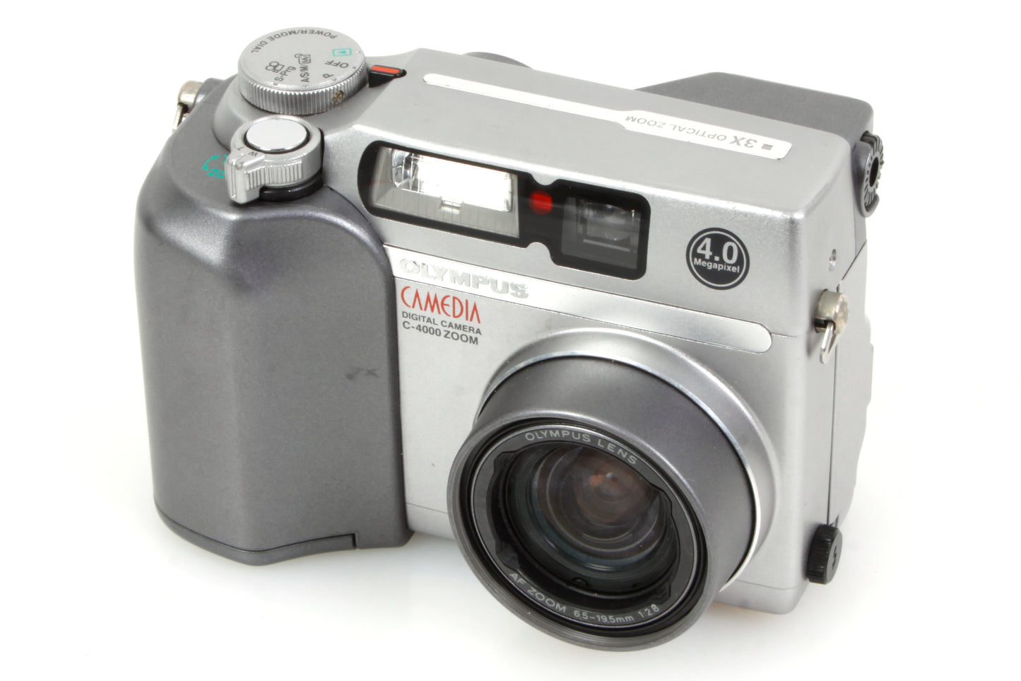 Olympus Camedia C-4000 Zoom Digital Camera 4MP 3X Optical Zoom w/ Memory Card