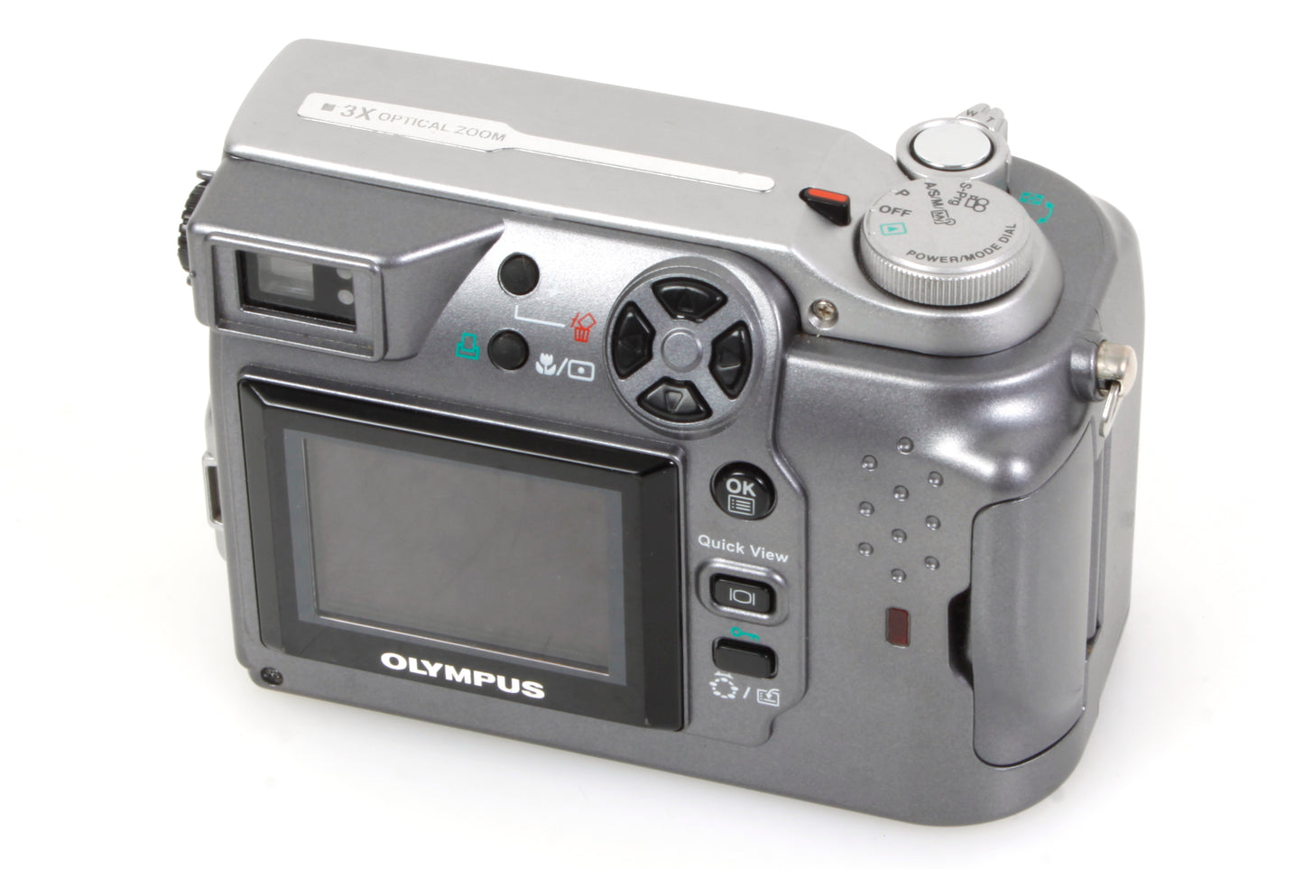 Olympus Camedia C-4000 Zoom Digital Camera 4MP 3X Optical Zoom w/ Memory Card