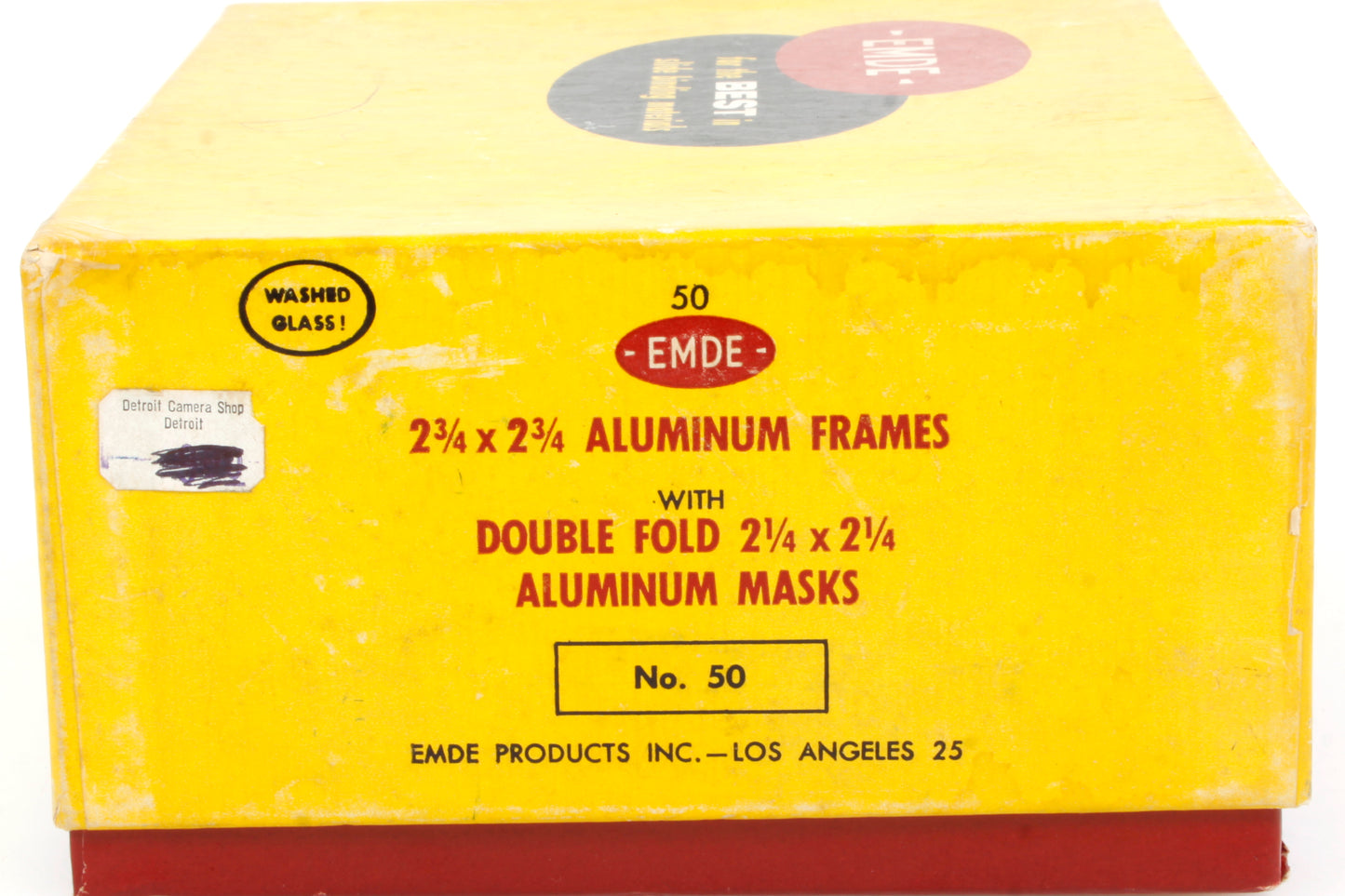 EMDE 120 (2 1/4 x 2 1/4) Slide Mounts w/ Glass (27)