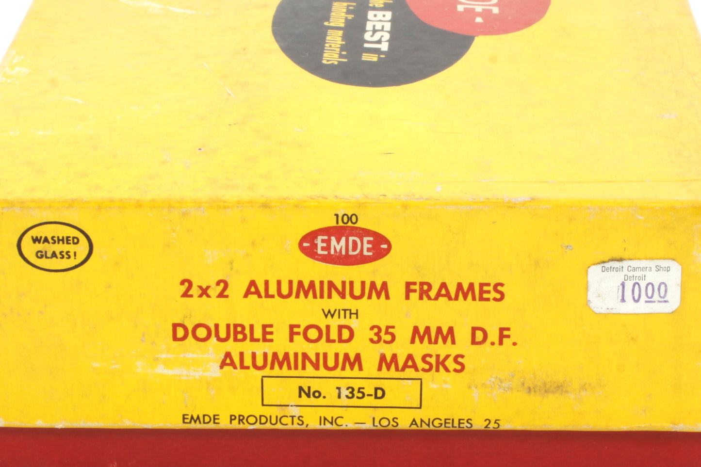 EMDE 35mm Slide Mounts w/ Glass (97)