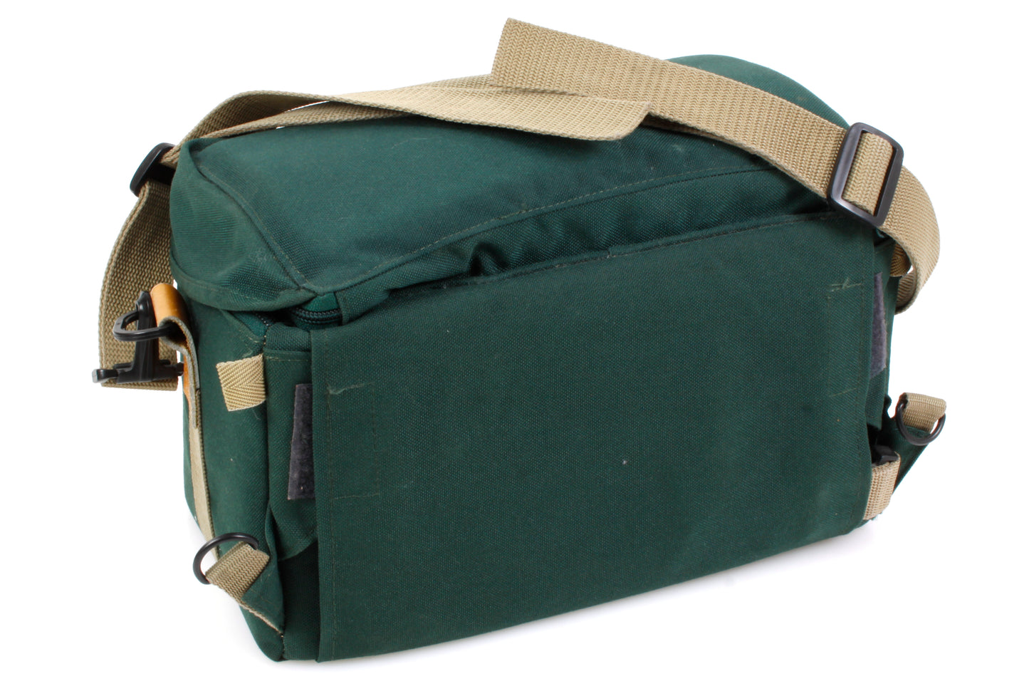 Quantaray Camera Bag w/ 2nd Top Bag & Waist Strap Large Green