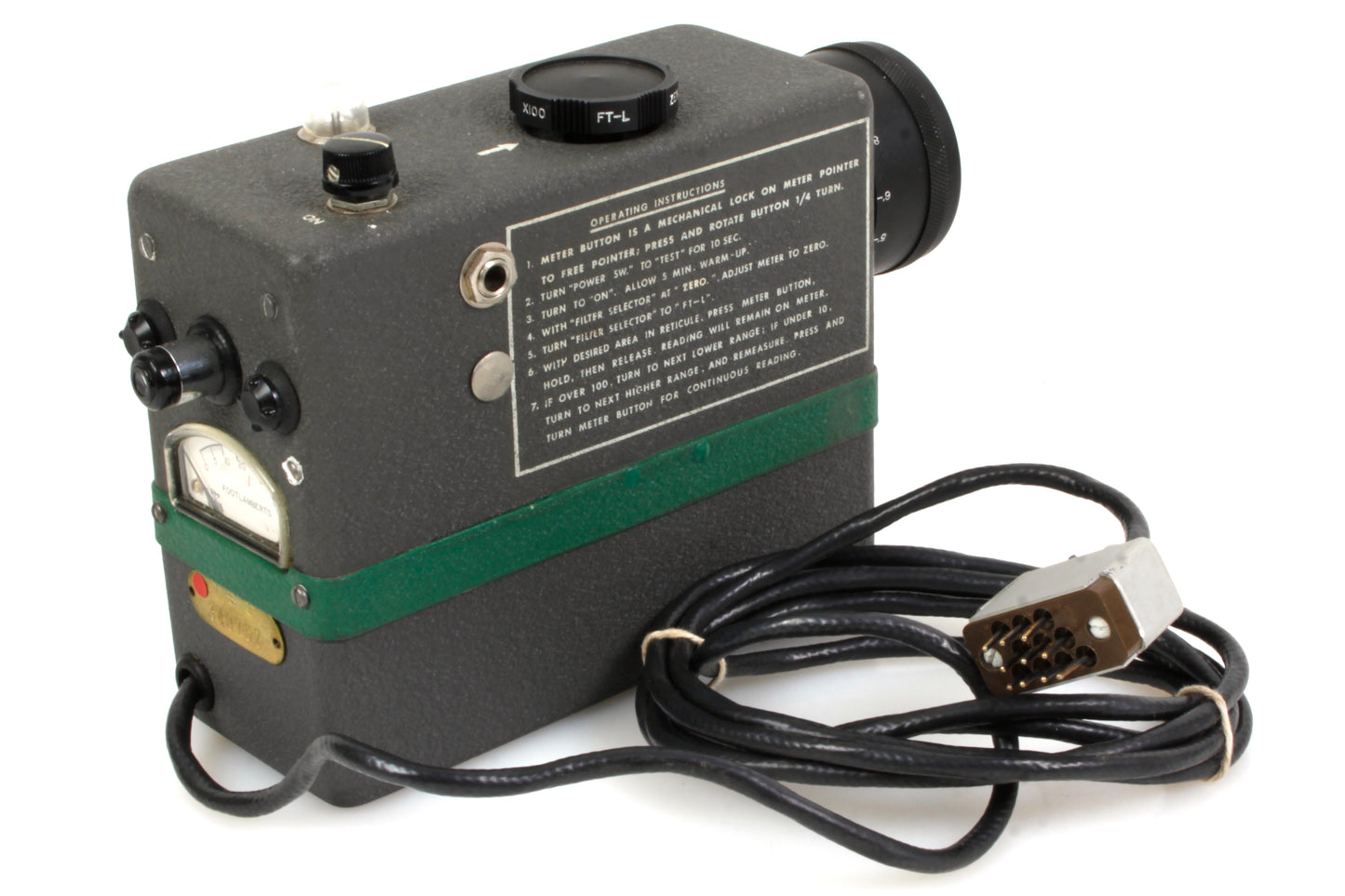 Spectra Brightness Spot Meter Photo Research Corps with Hard Case