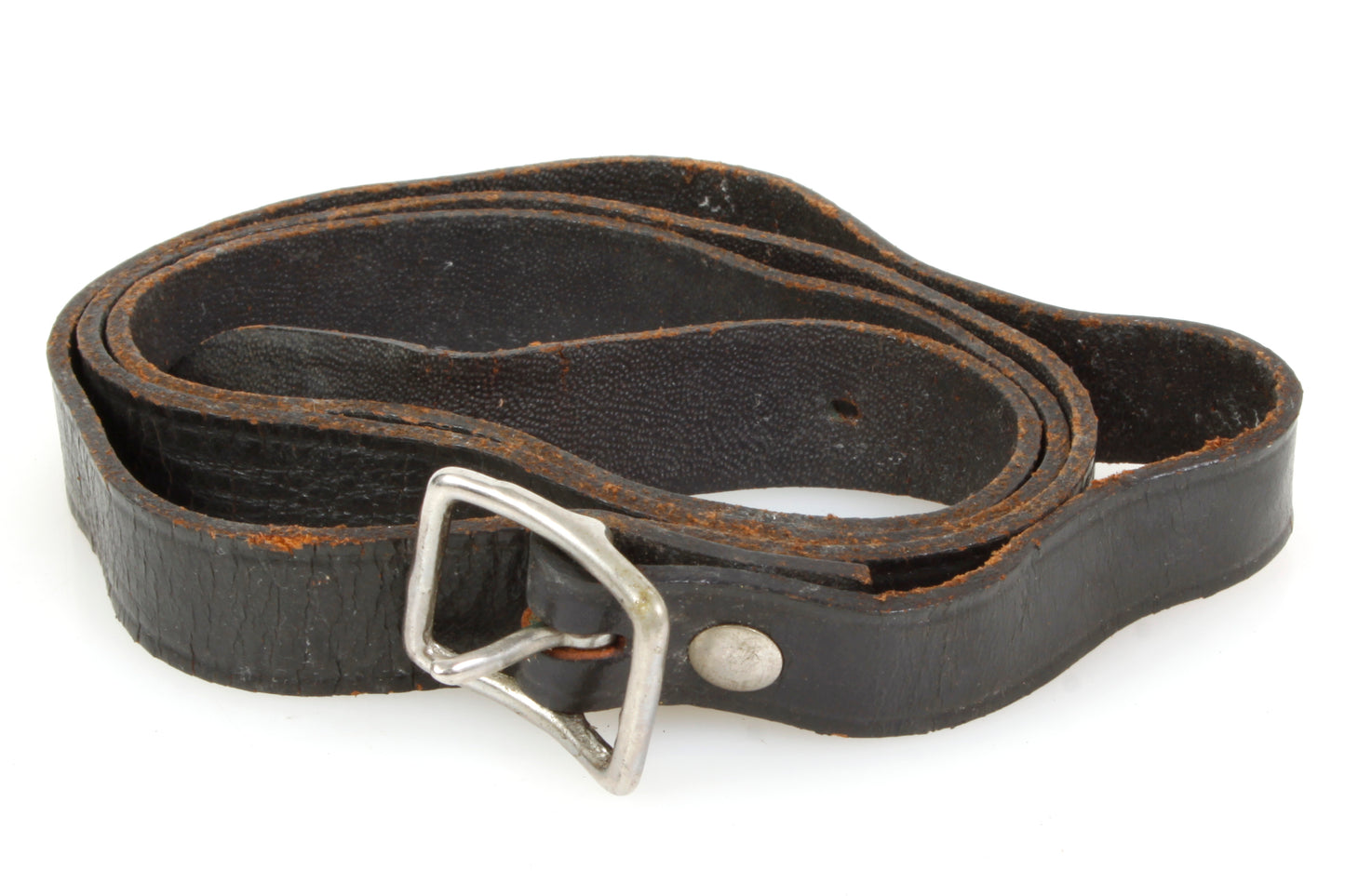 Black Camera Strap Leather 1940s