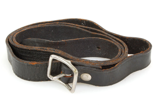 Black Camera Strap Leather 1940s