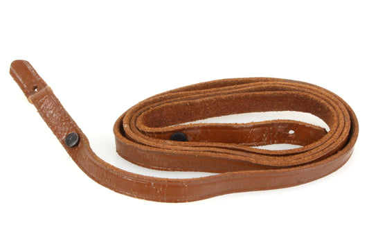 Vintage Camera Strap 1940s Brown Leather
