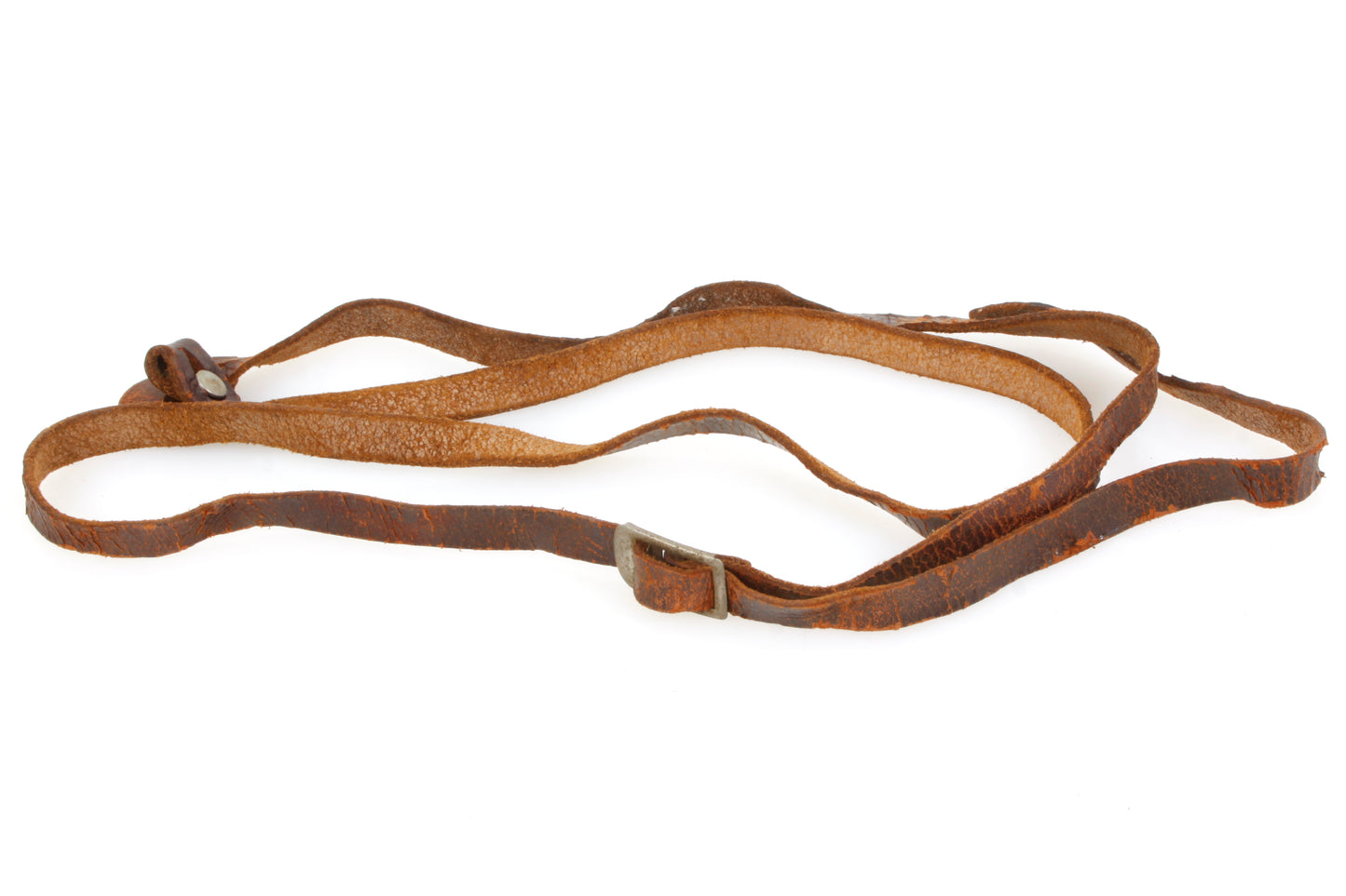 Vintage Camera Strap 1950s Brown Leather