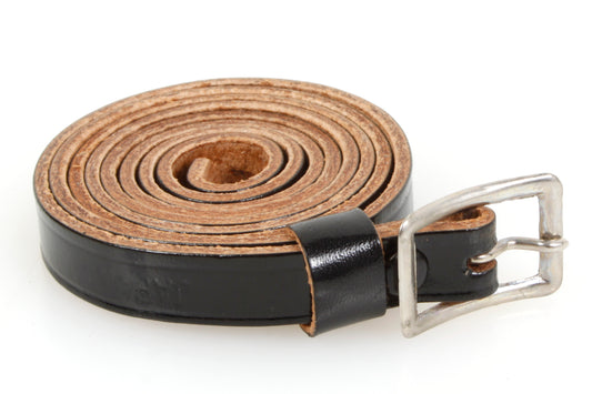 Vintage Camera Strap Black Leather