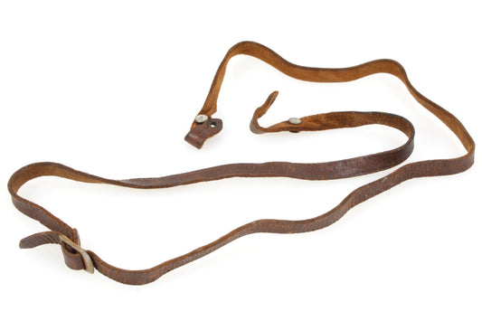 Camera Strap Brown Leather 1940s