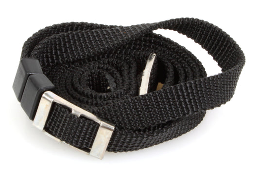 Vintage Camera Strap Woven Black Thin 1990s