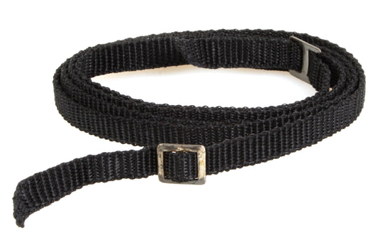 Vintage Camera Strap Woven Cloth Thin Black 1990s
