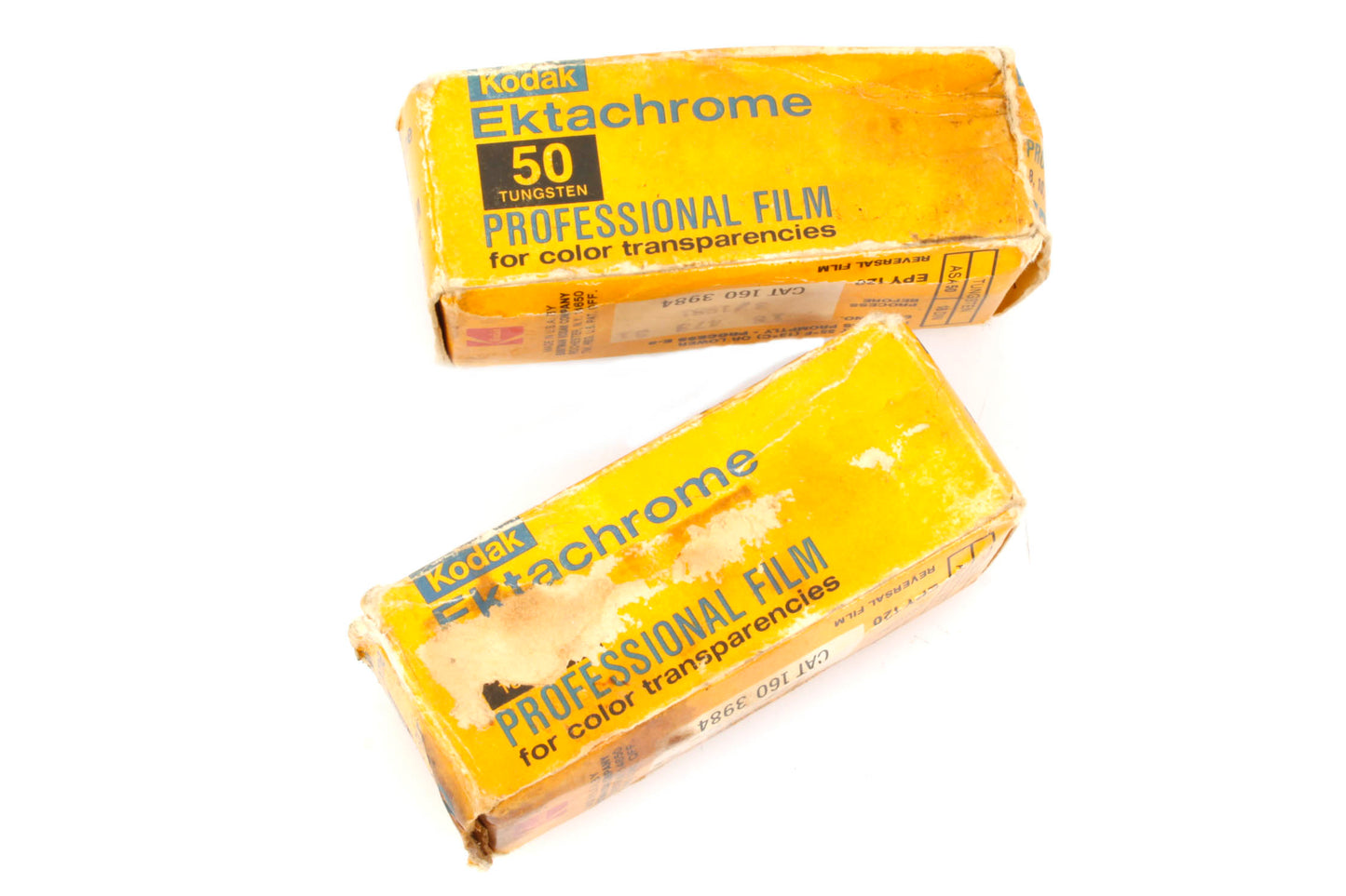 Kodak EPY 120 ASA 50 Ektachrome Expired Film Set of 2