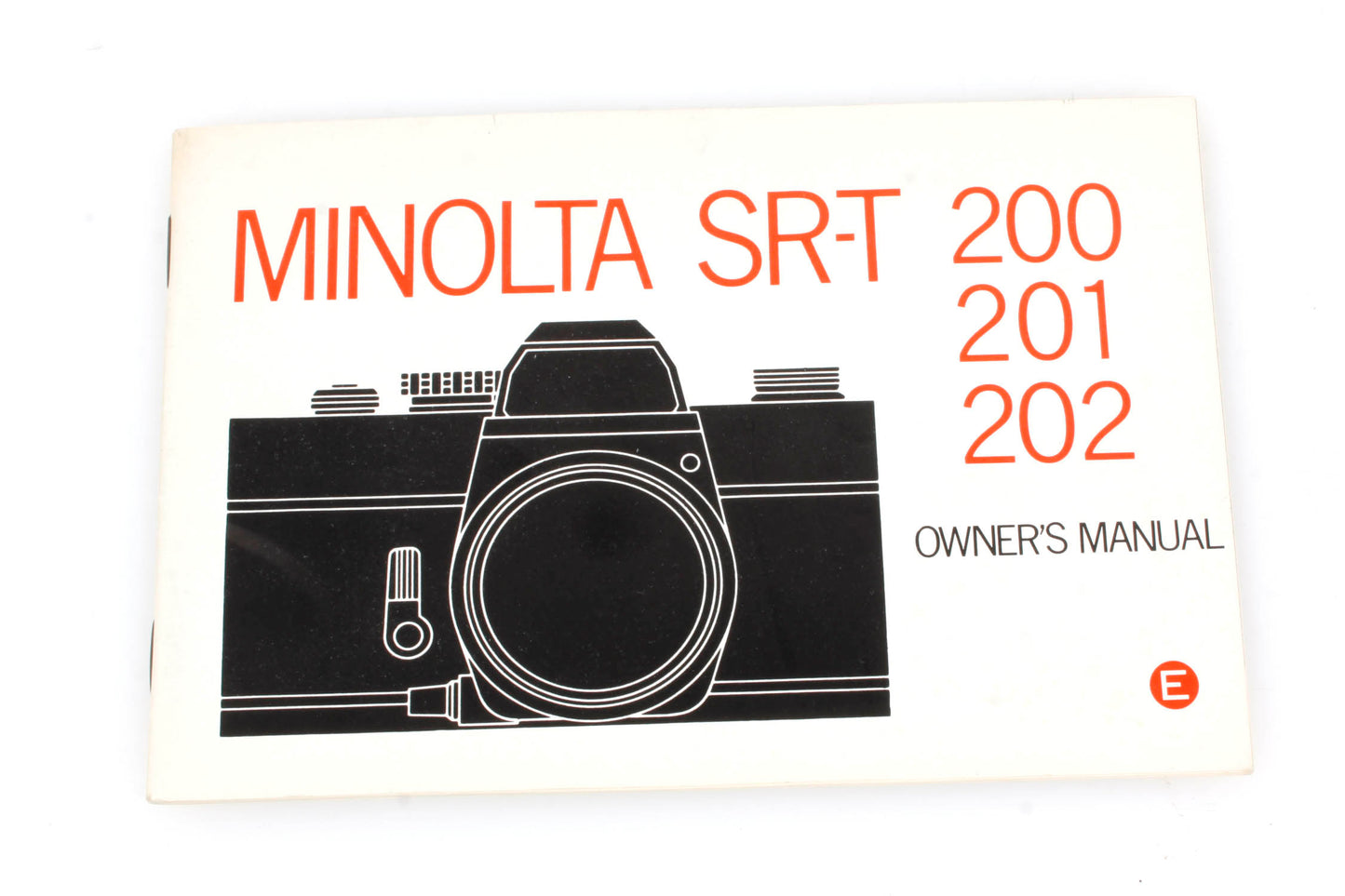 Minolta SRT 200, 201, 202 Owners Manual