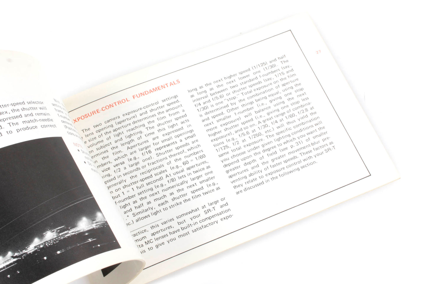 Minolta SRT 200, 201, 202 Owners Manual