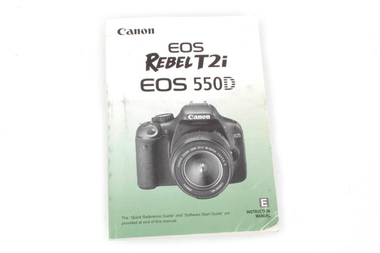 Canon Rebel T2i / EOS 550D Manual