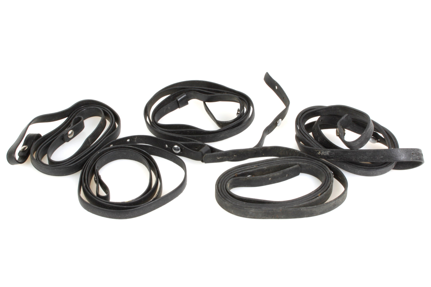 Vintage Camera Strap Black Thin Vinyl 1970-1980s