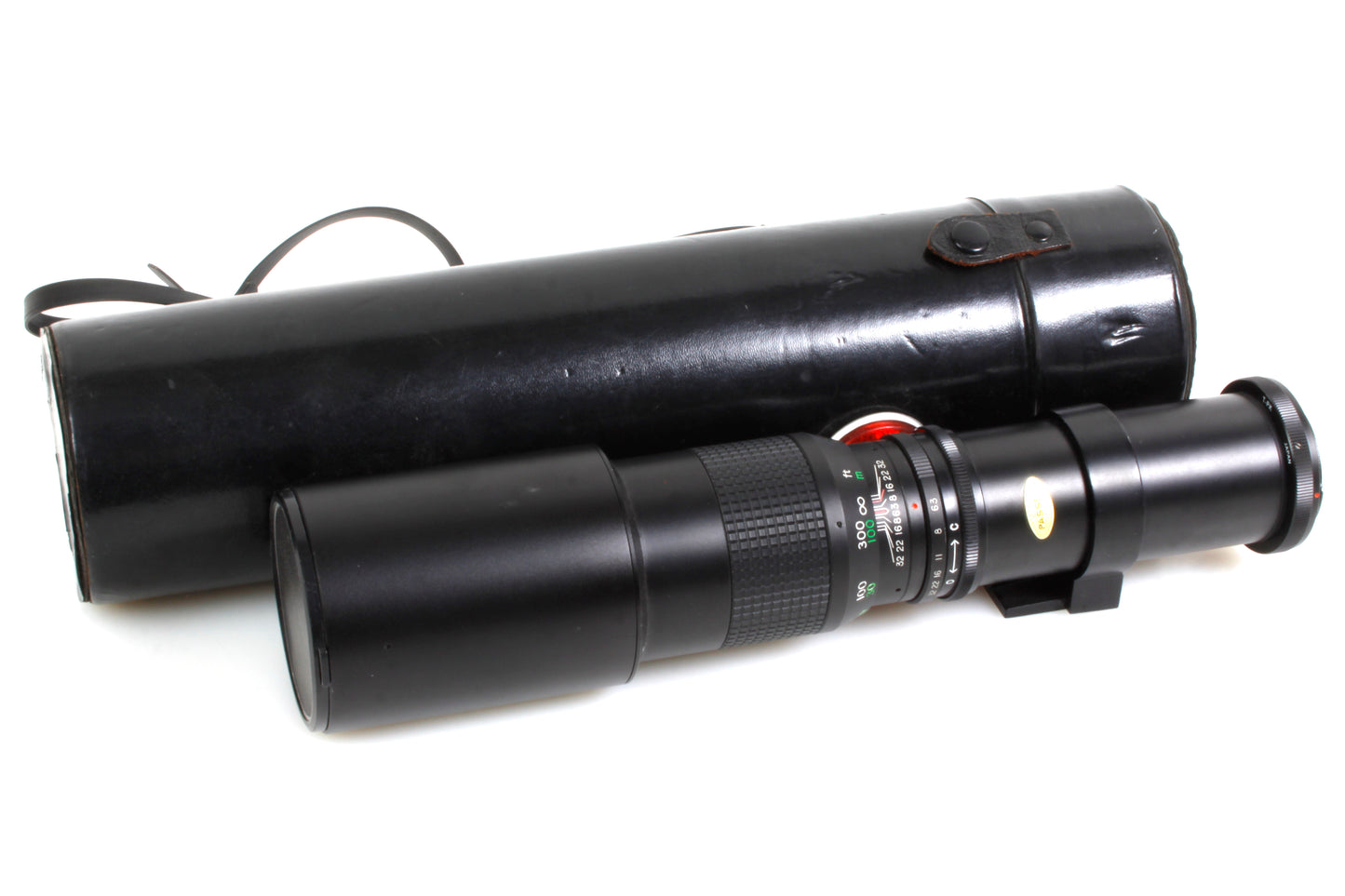 Vintage Supertelephoto Lens Spiratone for Pentax K Cameras with Case