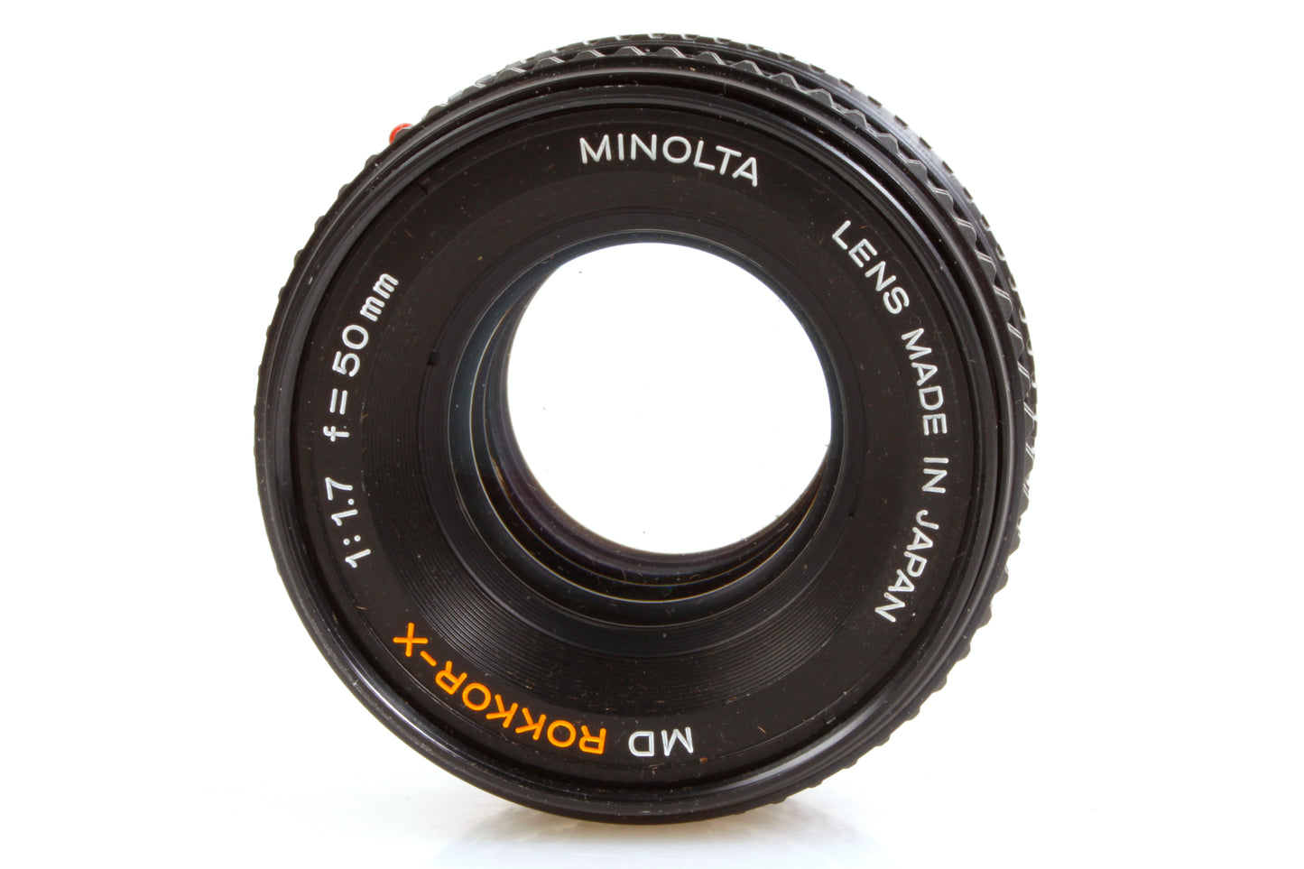 Minolta Rokkor-X MD 50mm 1.7 Prime Lens XGM X370 X570 X700