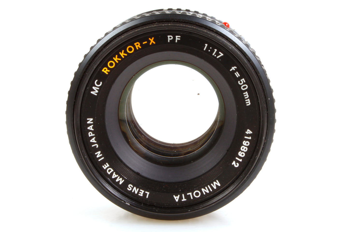 Minolta Rokkor-X MC 50mm 1.7 Prime Lens XGM X370 X570 X700