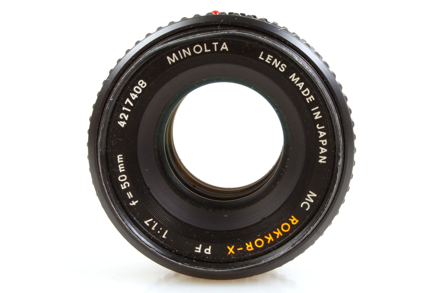 Minolta Rokkor-X MC 50mm 1.7 Prime Lens XGM X370 X570 X700
