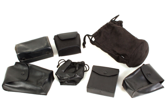 Camera Lens & Accessory Pouch Lot of 7