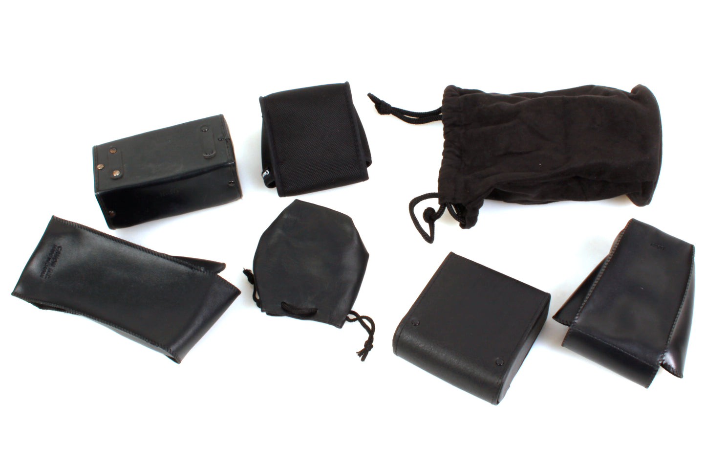 Camera Lens & Accessory Pouch Lot of 7