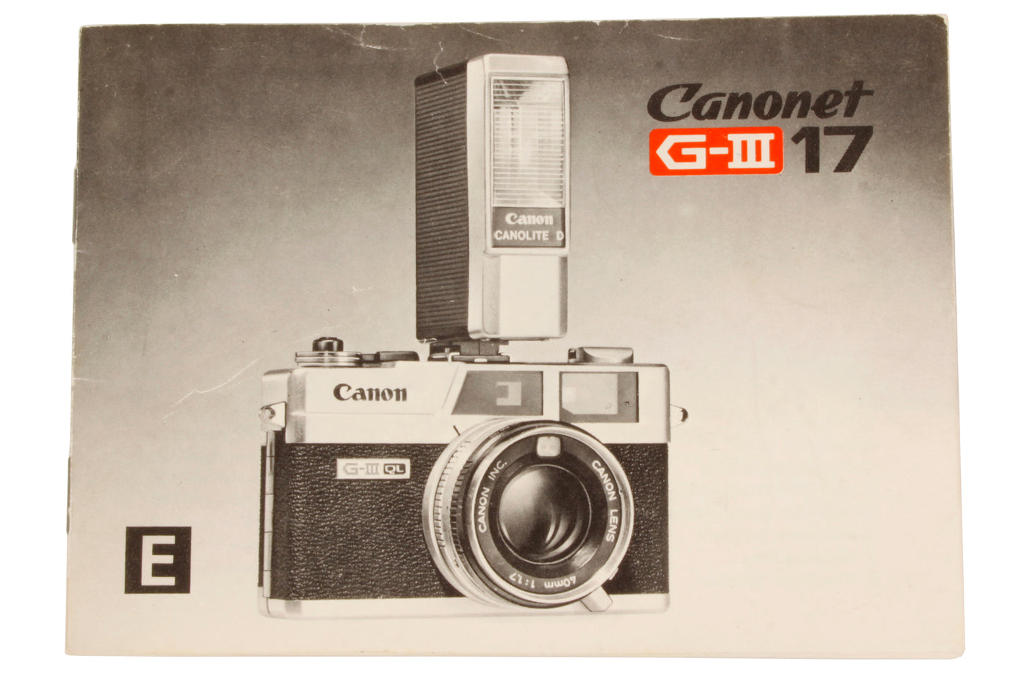 Canon G-III 17 Manual Original