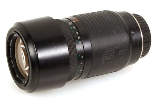 Vivitar Long Telephoto Lens for Sony Minolta w/ Hood/Caps/Macro