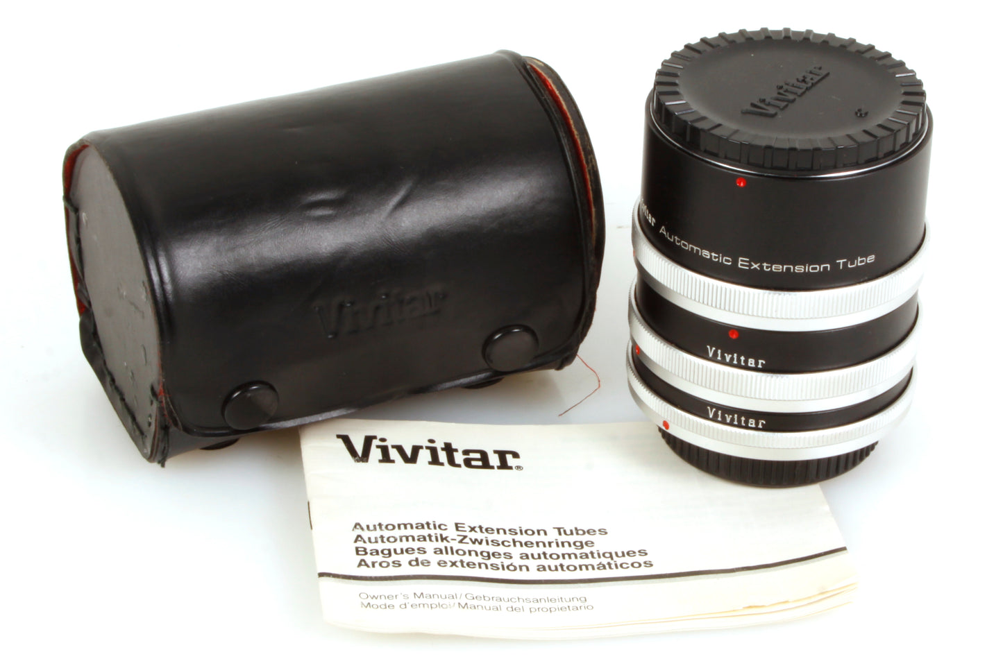Vivitar for Canon AE1/AE1P/FTb/F1 Close Up Extension Tube Set in Case