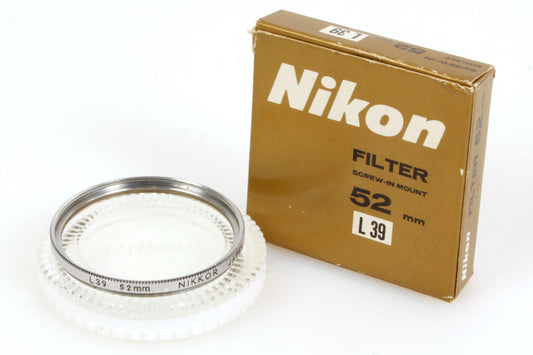 Nikon 52mm UV Filter L39 in Box