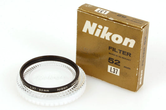 Nikon 52mm UV L37 Filter in Box