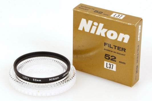 Nikon 52mm UV L37c Filter in Box