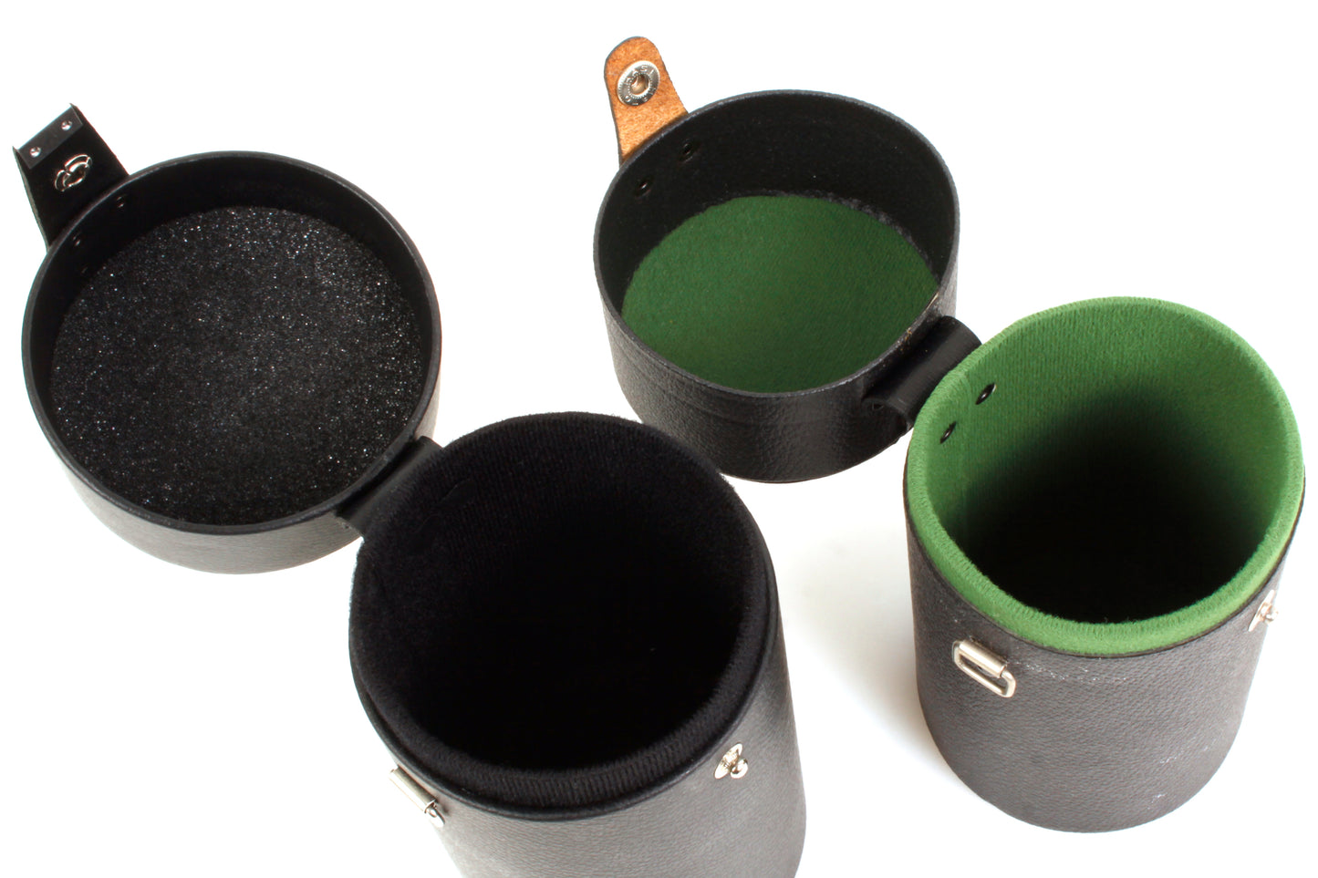 Camera Lens Cases (2) Hard Vintage - Set of 2