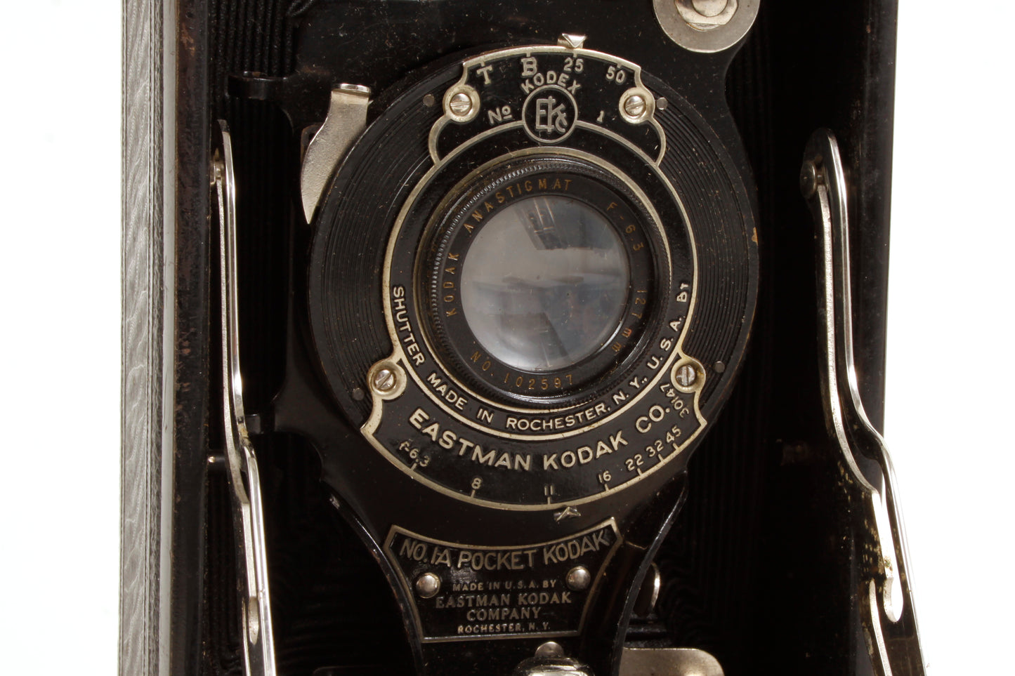 Kodak Pocket 1A Art Deco Camera in Box w Manual - Prop or Display Only