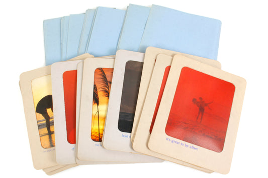 Vintage Photo Frame 8x10 w/ A Thought + Back Stands - Lot of 14