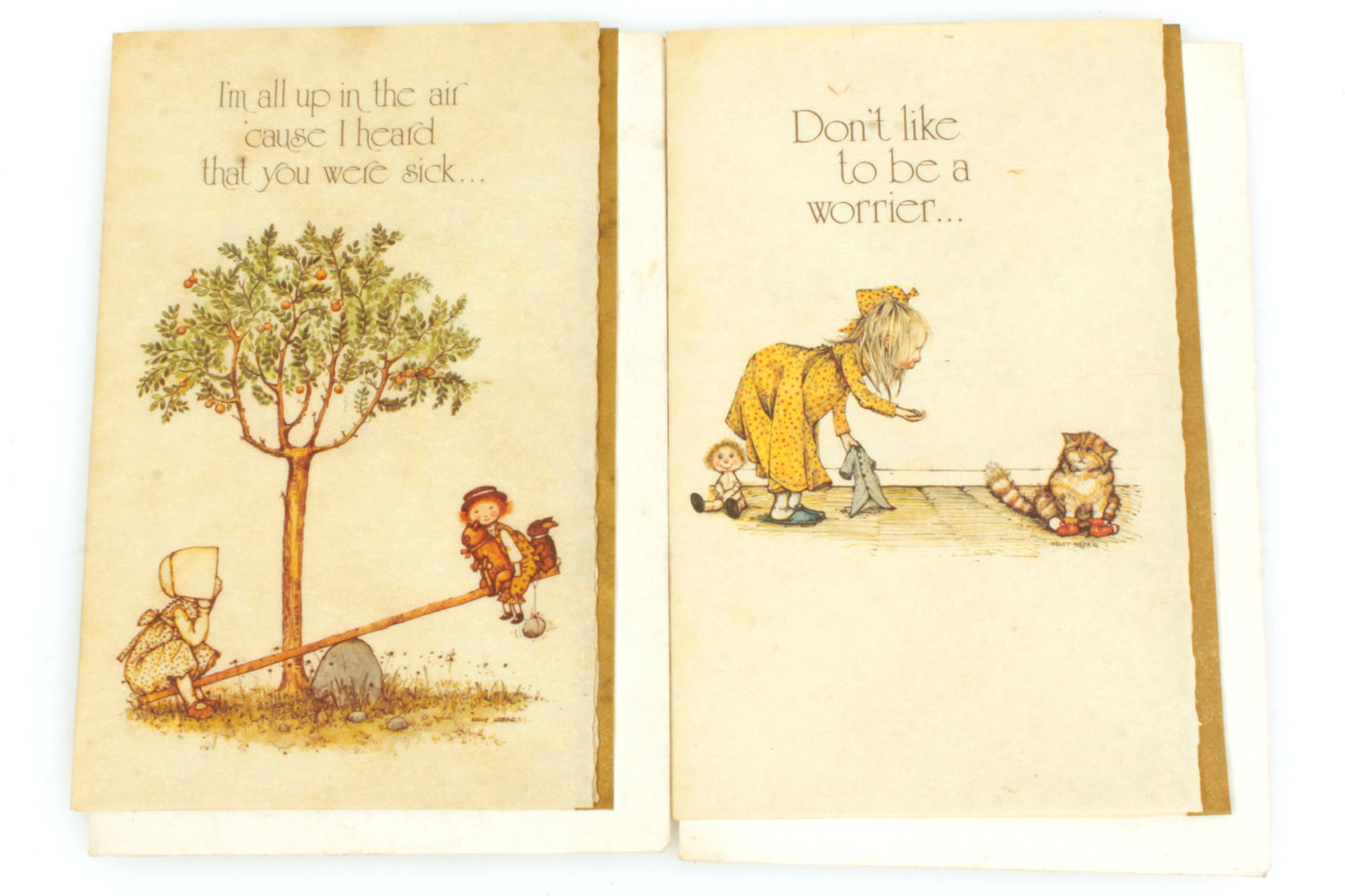 Vintage Greeting Cards - Valentines Day for Mother, Get Well Soon