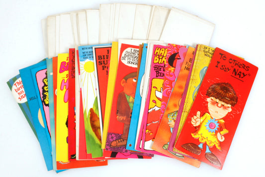 Greeting Cards (30 Plus) 1960s-70s Bell Bottoms Hippie Pink